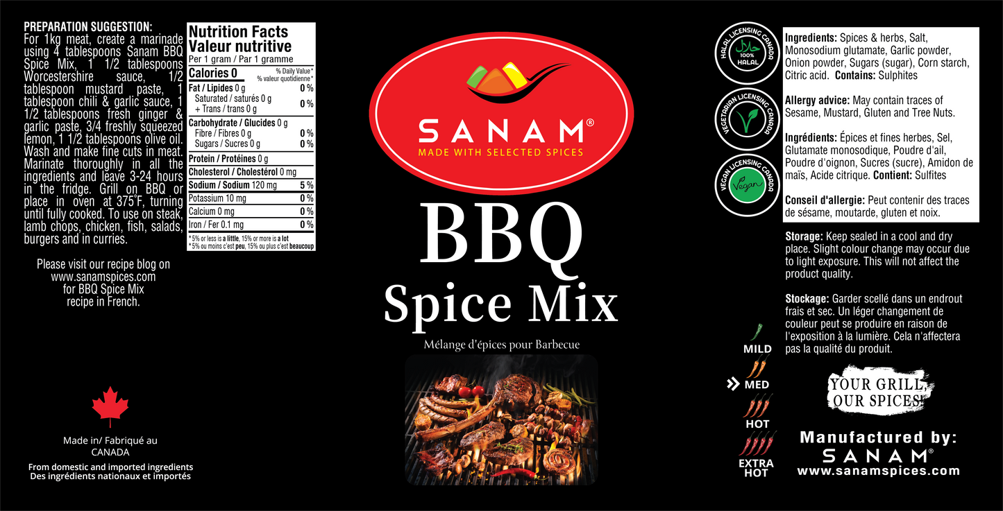 Sanam BBQ Spice Mix