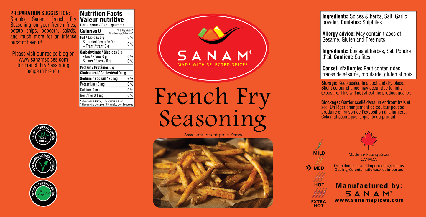 Sanam French Fry Seasoning