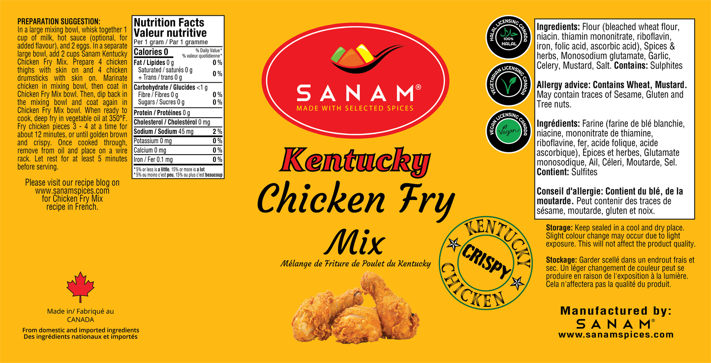 Sanam Kentucky Chicken Fry Mix