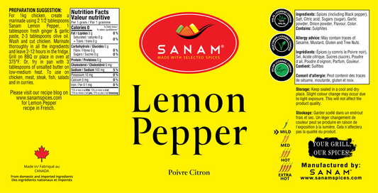 Sanam Lemon Pepper