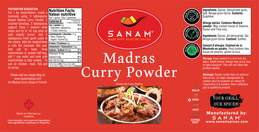 Sanam Madras Curry Powder