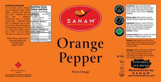 Sanam Orange Pepper