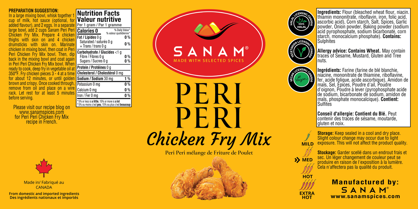 Sanam Peri Peri Chicken Fry Mix