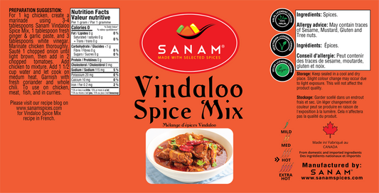 Sanam Vindaloo Spice Mix