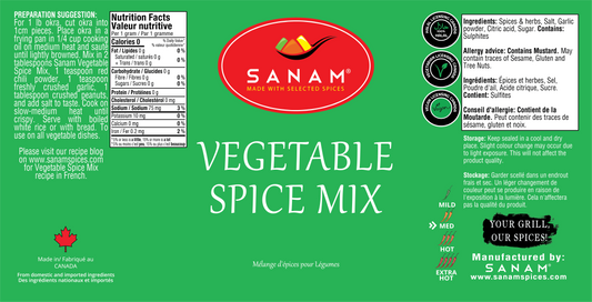 Sanam Vegetable Spice Mix