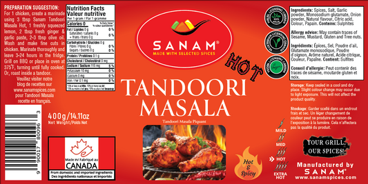 Tandoori Masala Hot